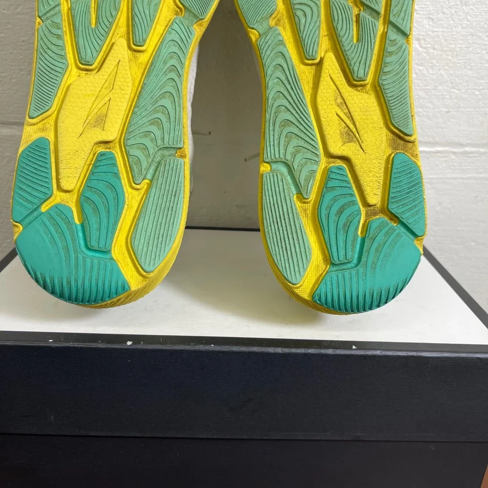 Altra Paradigm 6 AL0A5471270 Gray Yellow‎ Trail Running Shoes Sneaker Mens 11.5M